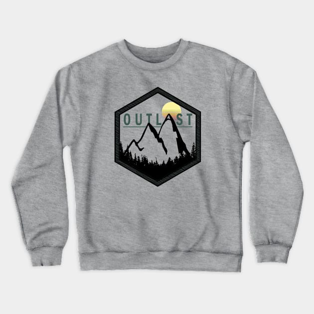 Outlast Crewneck Sweatshirt by Kinetic Designs